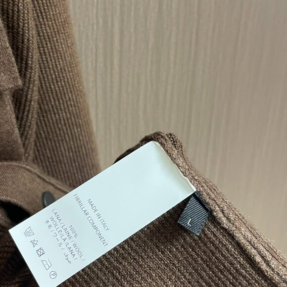 Brunello Cucinelli lapel knitted sweater coat - Picture 4 of 7